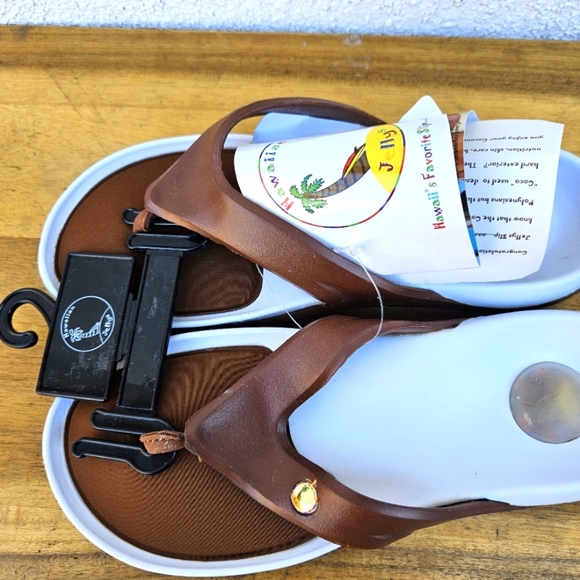 Hawaiian Jellys Ultra Comfort Coconut Fruit Unisex Flip Flop Sandal Wome… - Picture 10 of 16